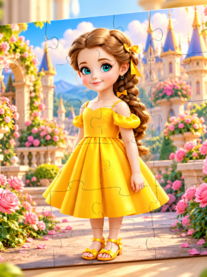 Princess Jigsaw Puzzle For Kids / 24 pcs Puzzle For Kids / Jigsaw Puzzle